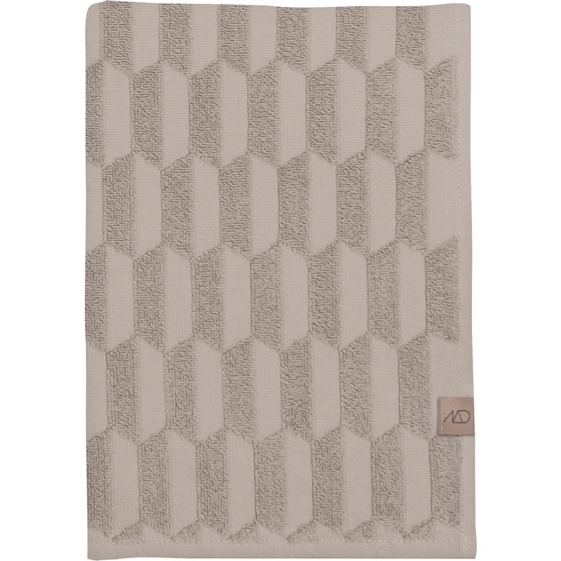 Geo Handtuch Sand, 70x133 cm