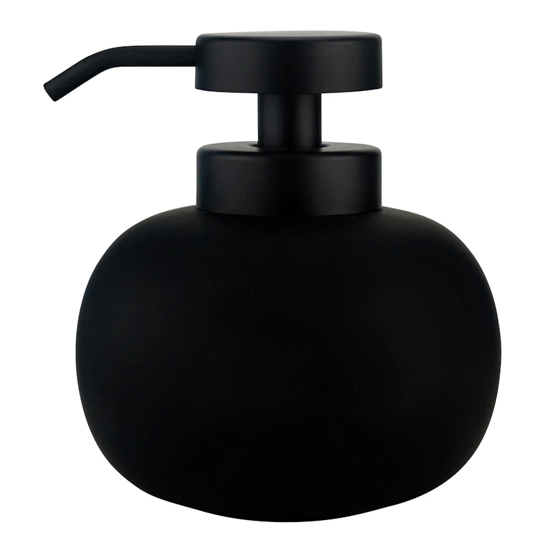 Lotus Seifenspender Niedrig, Schwarz