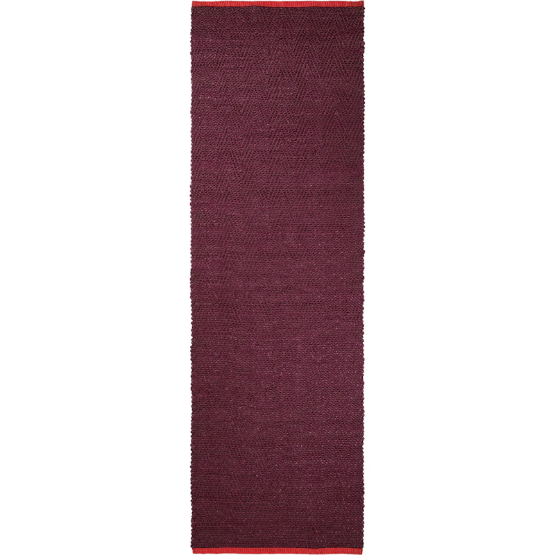 Notes Teppich 80x245 cm, Wine