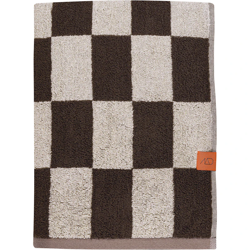 Retro Badetuch 70x133 cm, Chocolate