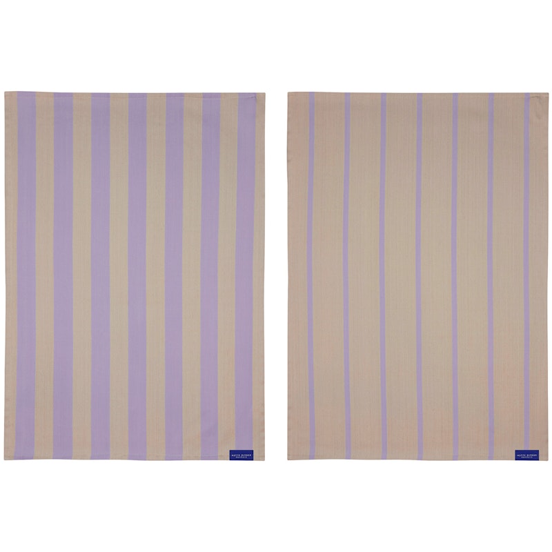 STRIPES Küchenhandtuch 2-er Set 50x70 cm, Sand