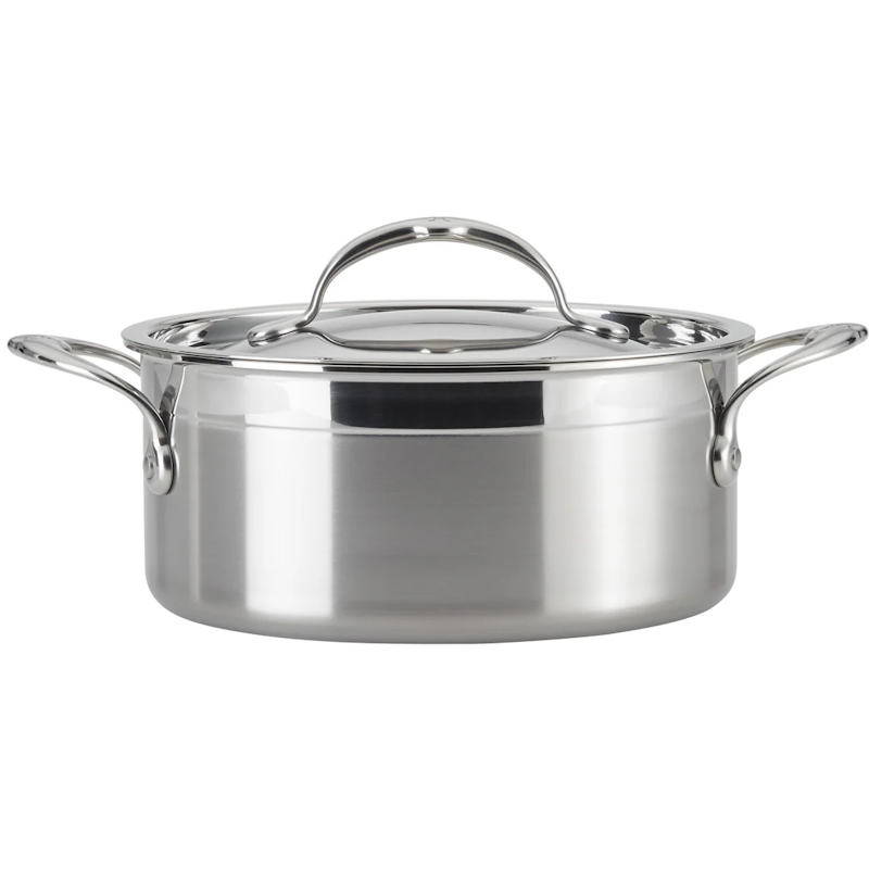 Hestan Probond Kasserolle 20 cm, Edelstahl