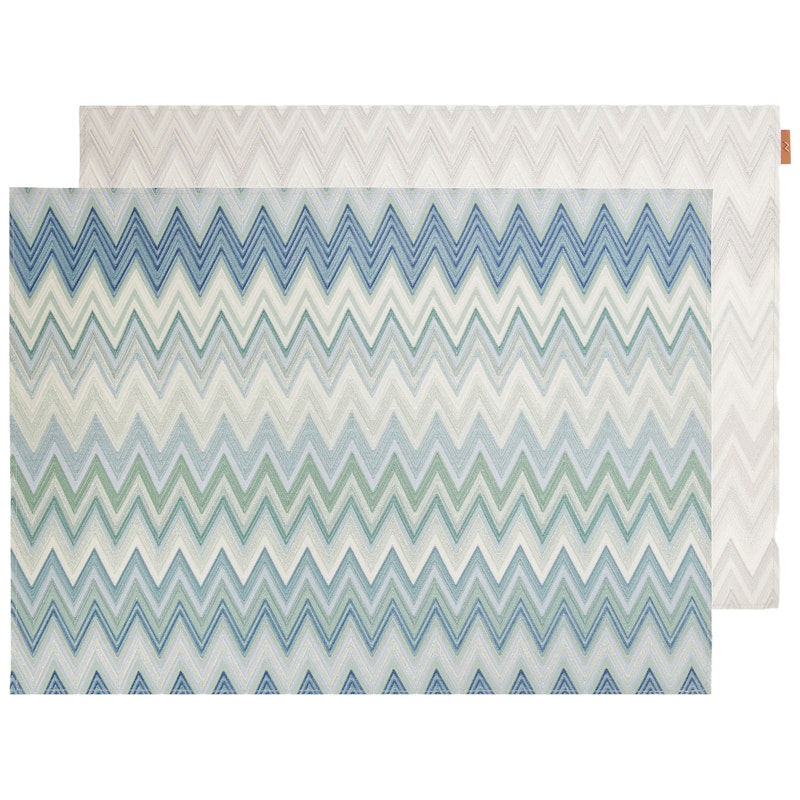 ZigZag Tischset 35x48 cm 2-er Set, Petrol