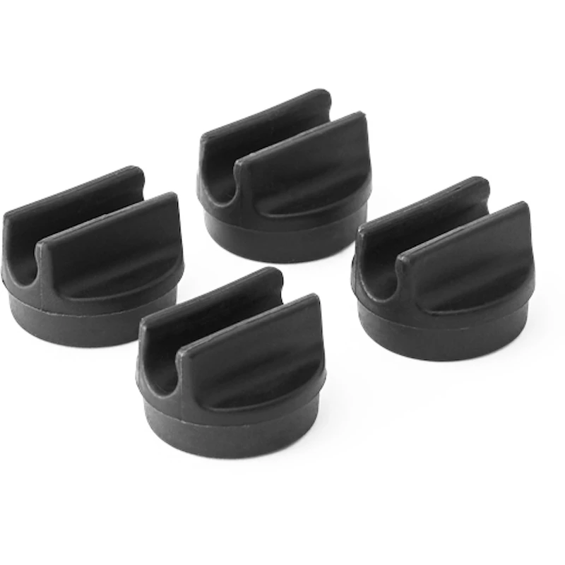 Panton Wire Füße 4-er Set, Schwarz