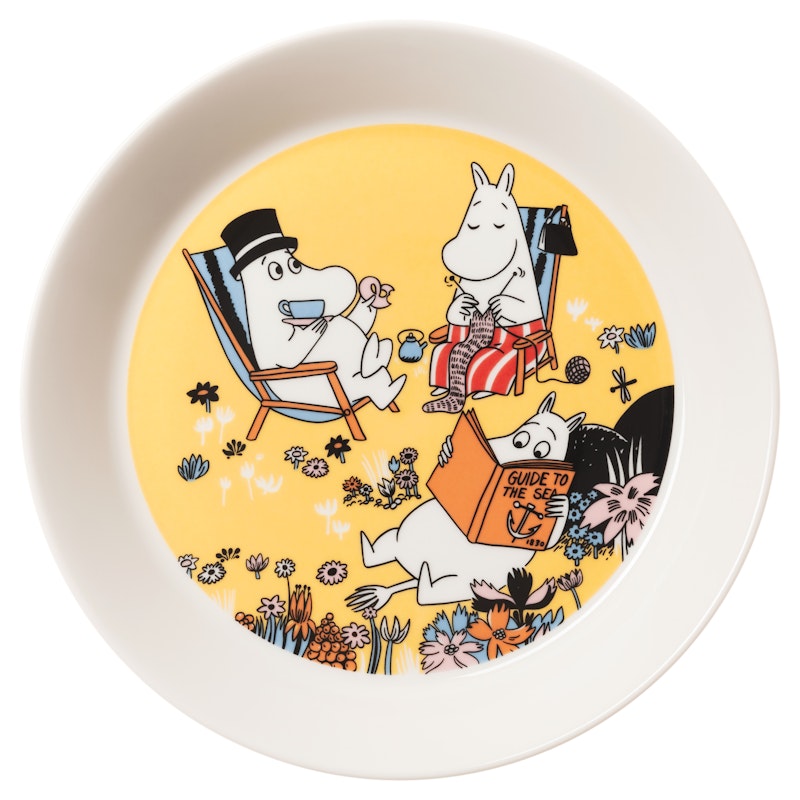 Moomin Teller 19 cm Family Time