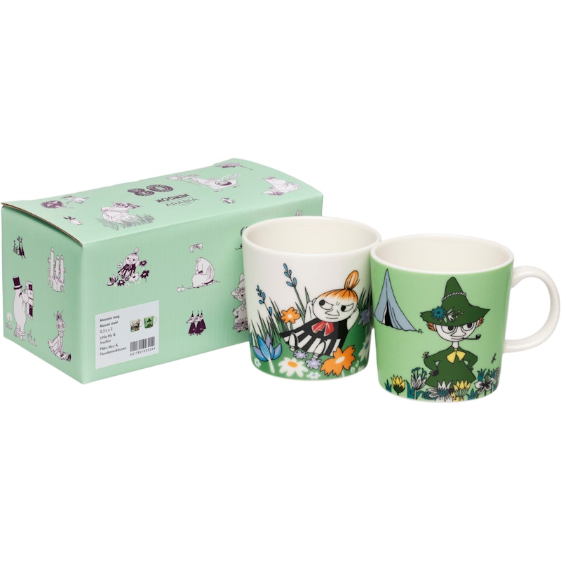 Moomin Tasse Little My & Snufkin 30 cl 2-er Set