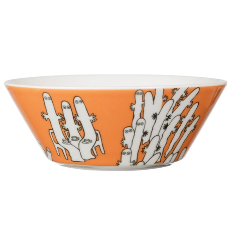 Mumin Schüssel "Hatifnatten" Ø15cm, orange