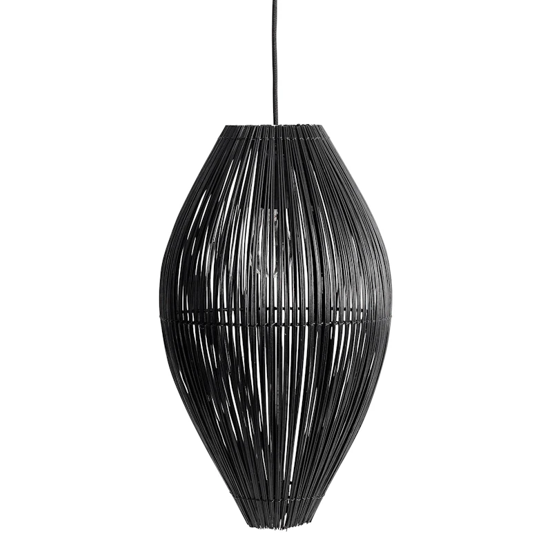 Fishtrap Deckenleuchte Bambus, 28x45 cm