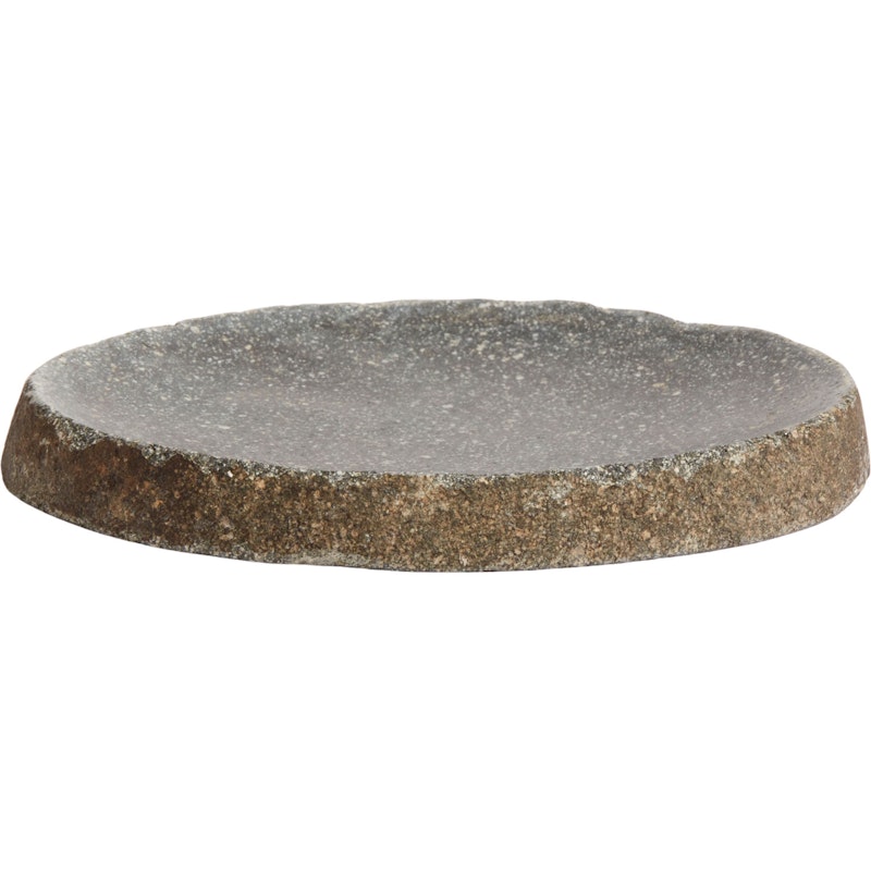 Valley Teller / Tablett Flußstein Ø12 cm