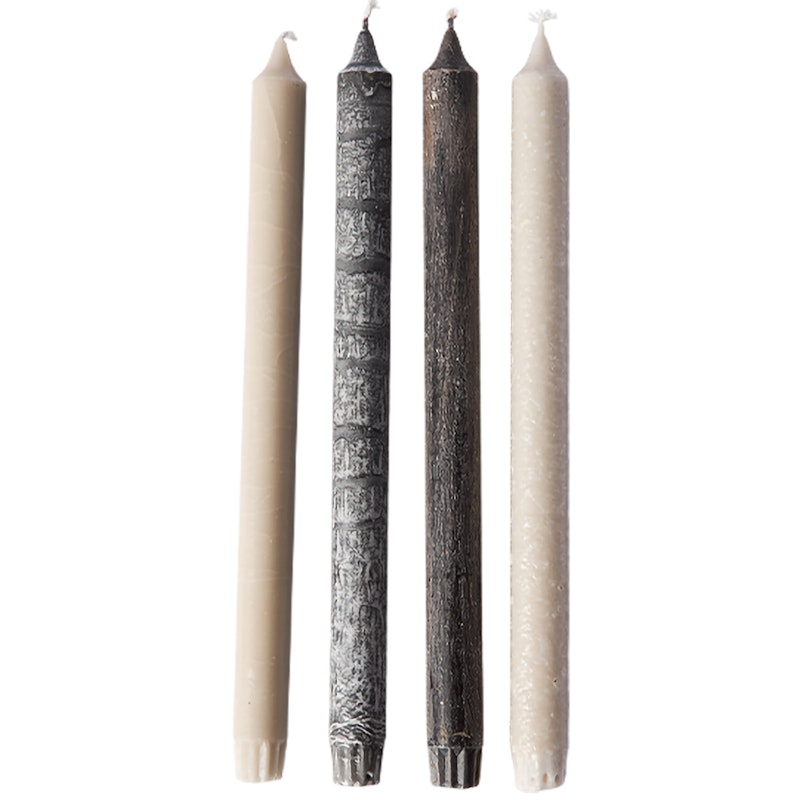 Yoro Kerzen 4-er Set, Nordic Light