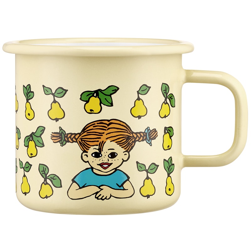 Pippi Fruits Emaille-Becher 37 cl