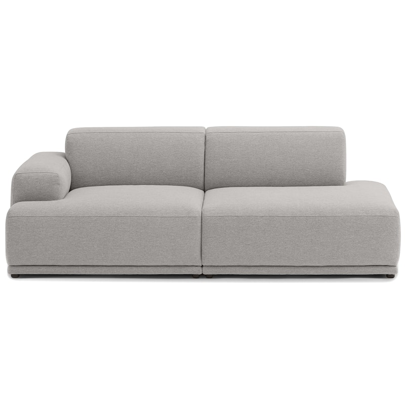 Connect Soft Modular 2-seater Sofa With Open Right Side, Clay 12