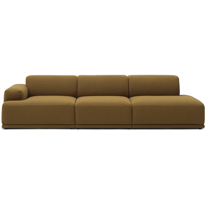 Connect Soft Modular 3-seater Sofa With Open Right Side, Hearth 008