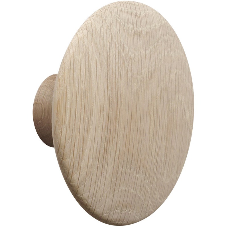 Dots Haken Holz Ø13 cm, Eiche