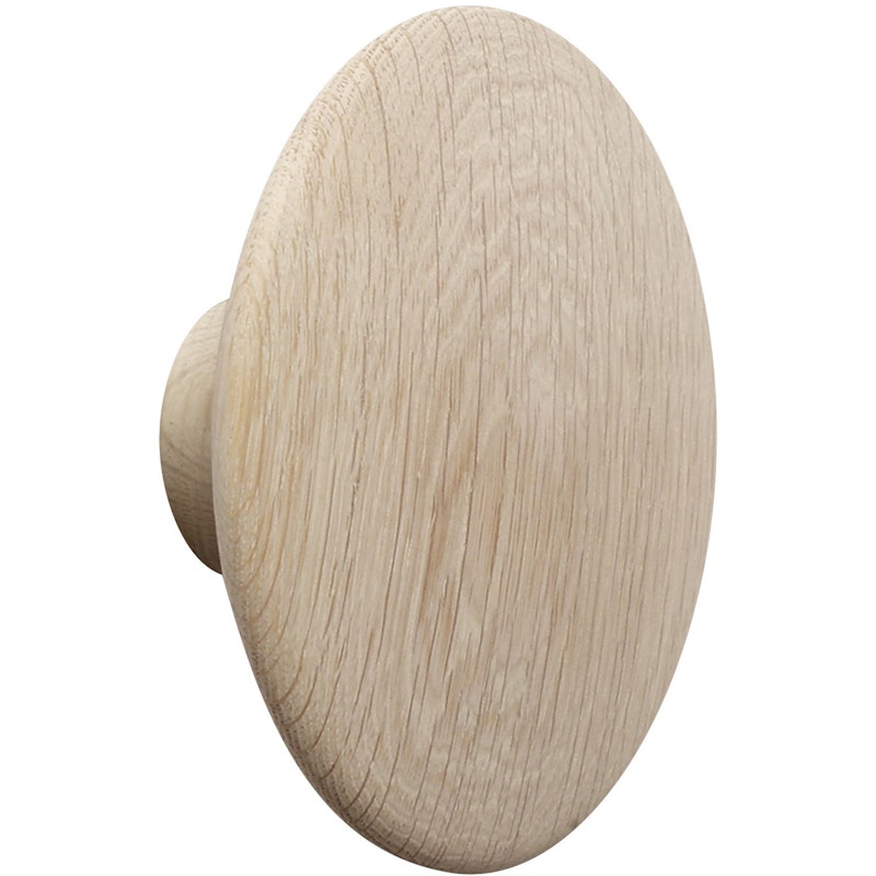 Dots Haken Holz Ø17 cm, Eiche