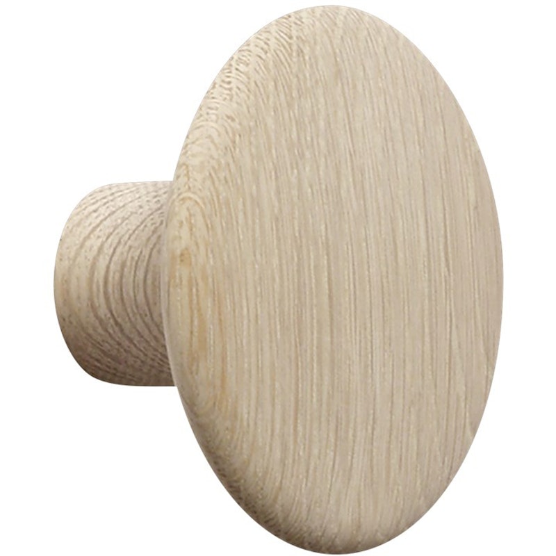 Dots Haken Holz Ø9 cm, Eiche