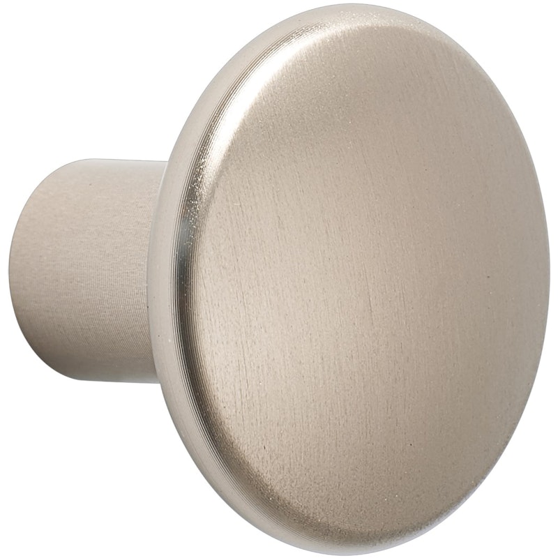 Dots Haken Metall Ø2,7 cm, Taupe