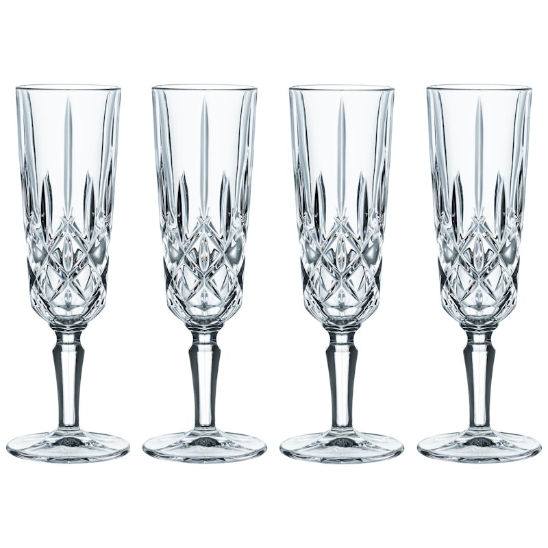 Noblesse Champagnerglas 4-er Set, 15 cl