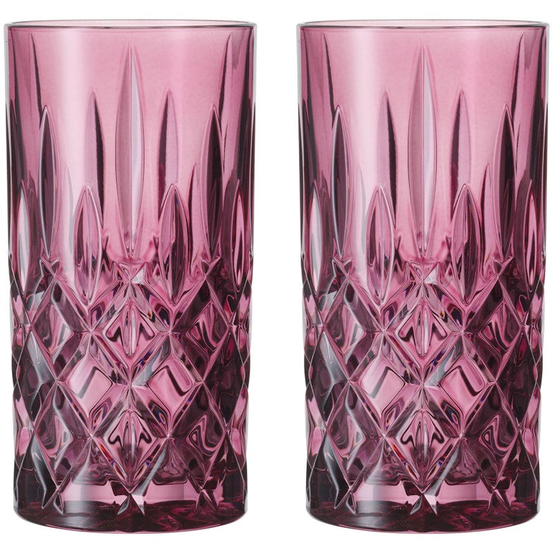 Noblesse Longdrink-Glas 37 cl 2-er Set, Berry