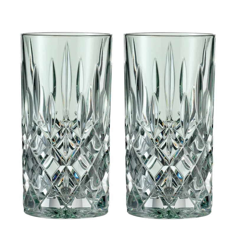 Noblesse Longdrink-Glas 37 cl 2-er Set, Minzgrün