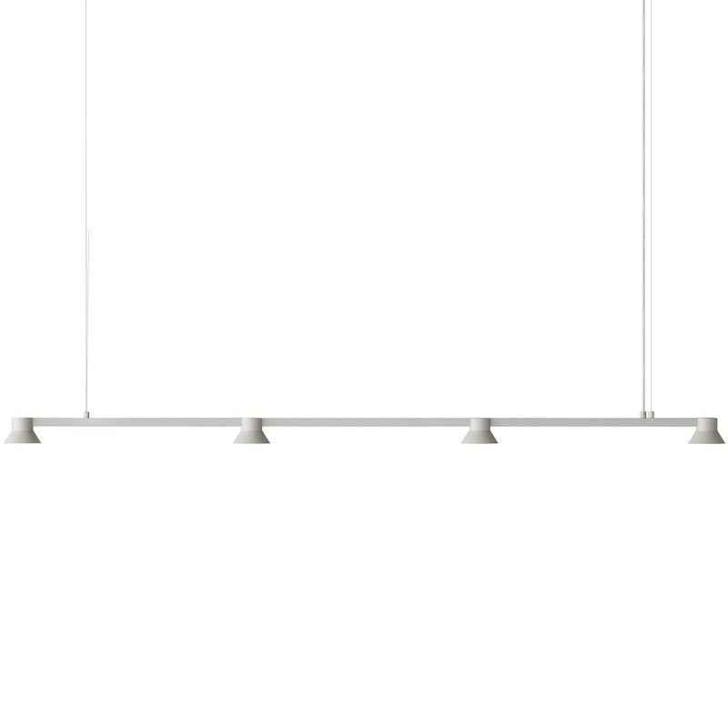 Hat Deckenlampe 167 cm, Warmes Grau