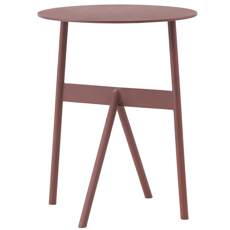 Stock Table Beistelltisch Rot