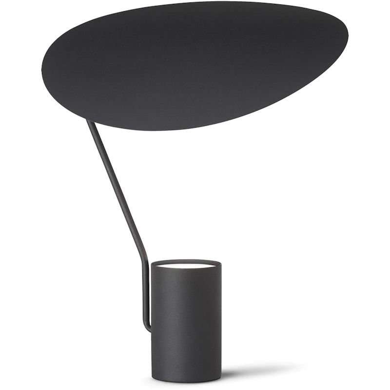 Ombre Tischlampe, Schwarz