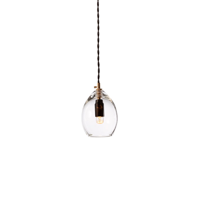 Unika pendant lamp, large Clear
