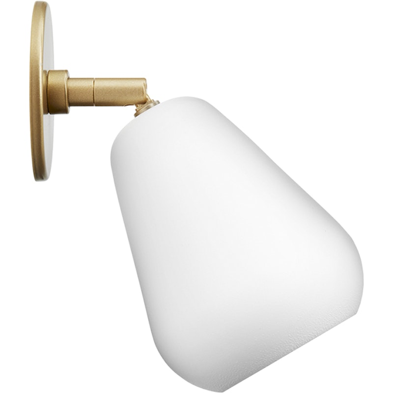 Anoli Spot Recessed Wand- Und Deckenlampe, Weiß / Nordic Gold