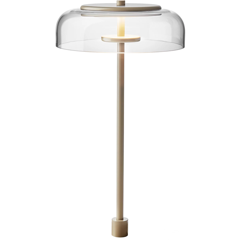 Blossi Tischlampe Integriert 230 mm, Nordic Gold / Gold