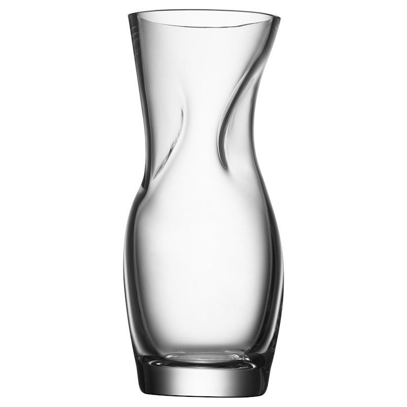 Squeeze Vase 23 cm, Transparent