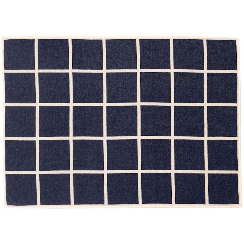 Criss Decke 140x200 cm, Dunkelblau