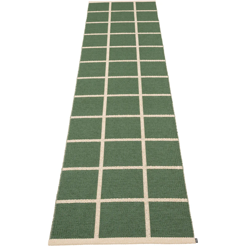 Criss Kunststoffmatte Leaf / Cream, 70x300 cm