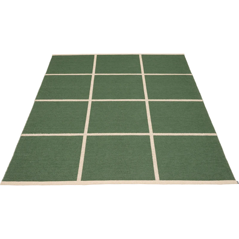 Criss Kunststoffmatte Leaf / Cream, 180x260 cm