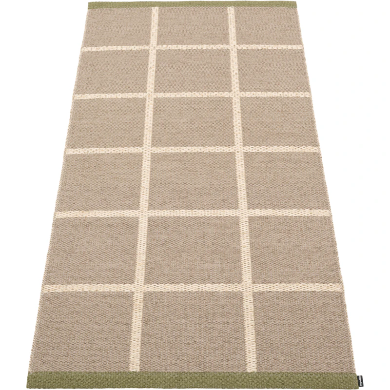 Criss Kunststoffmatte Potato / Cream / Pine, 70x150 cm