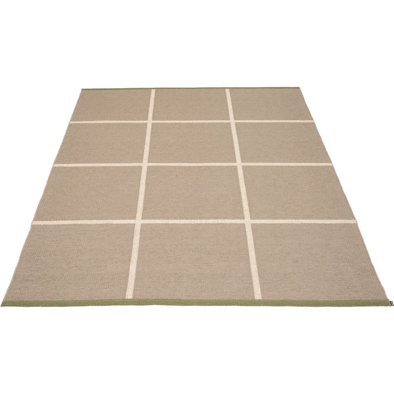 Criss Kunststoffmatte Potato / Cream / Pine, 180x260 cm