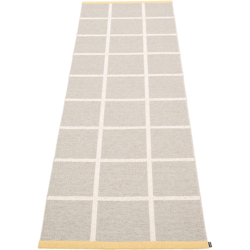 Criss Kunststoffmatte Linen / Vanilla / Pale Yellow, 70x225 cm