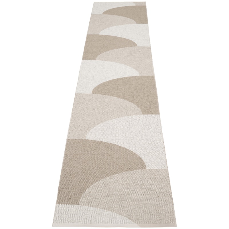 Hill Teppich 70x360 cm, Dark Linen / Linen / Fossil Grey