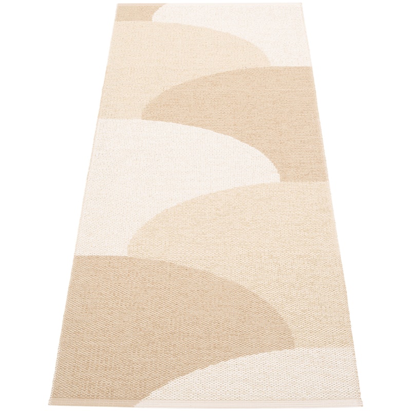 Hill Teppich 70x180 cm, Vanilla / Beige / Cream