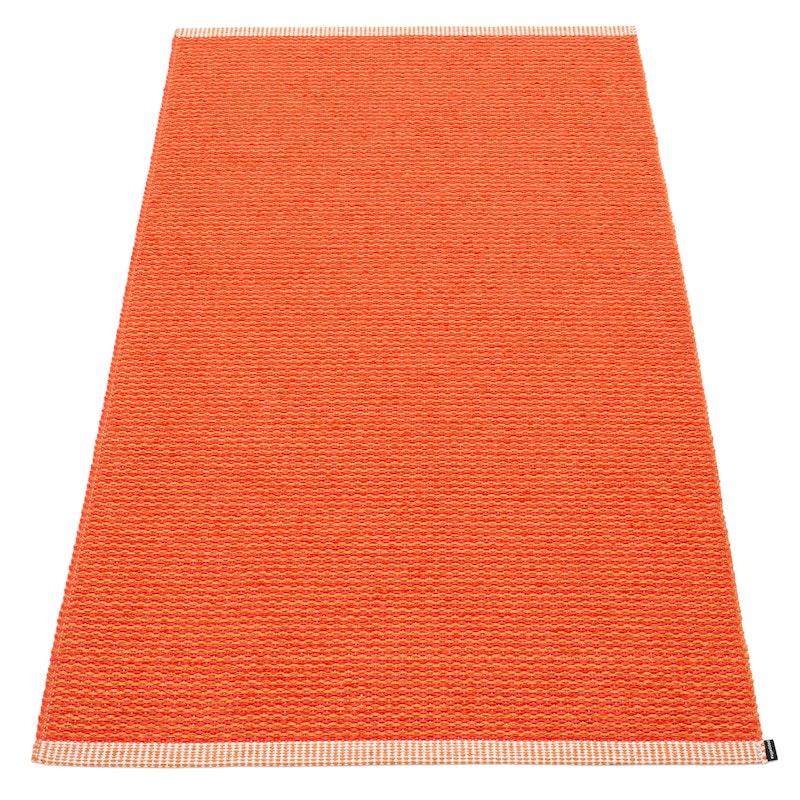 Mono Matte 85x160cm, Pale Orange/Coral Red