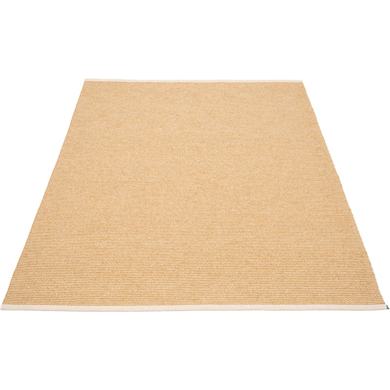 Mono Teppich Ocker/Cremefarben, 140x200 cm