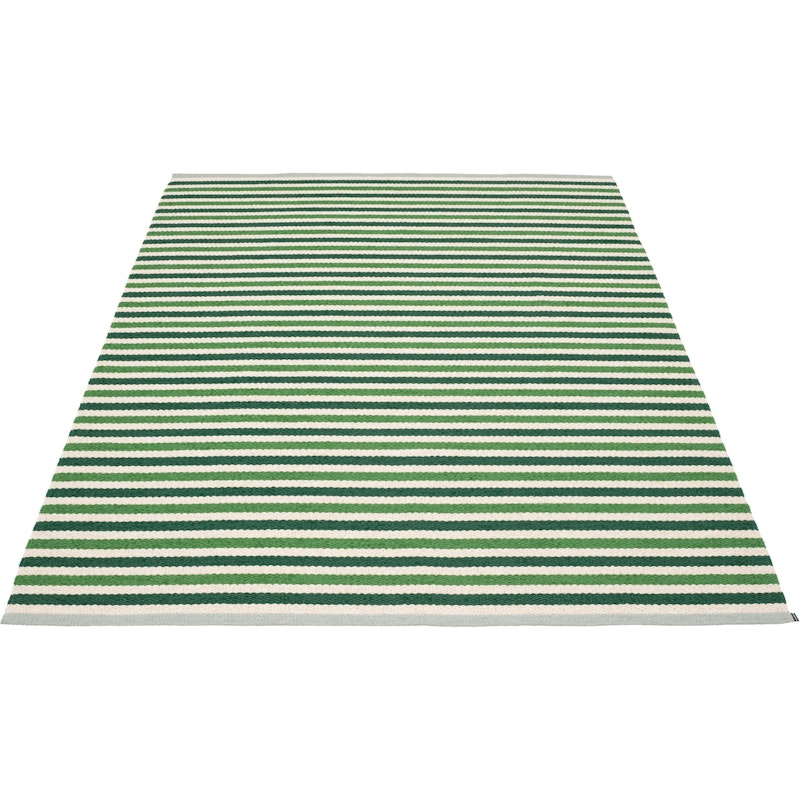 Teo Teppich Dunkelgrün / Grass Green / Vanilla, 180x260 cm