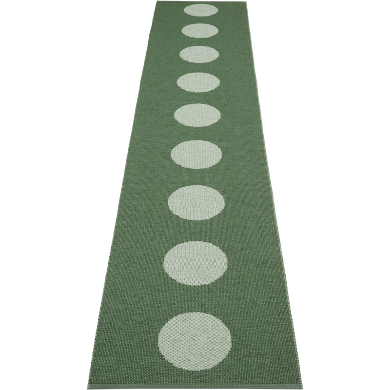 Vera Pop Teppich 70x360 cm, Leaf / Misty Mint