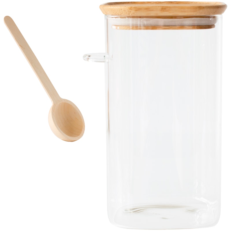 Glasgefäß Mit Löffel, 1,4 L