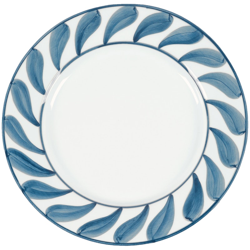 Swirl Teller 28 cm, Blau