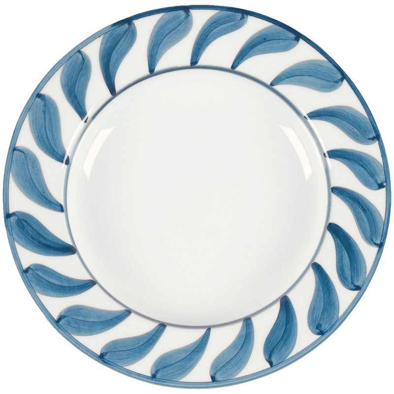 Swirl Tiefer Teller 22 cm, Blau