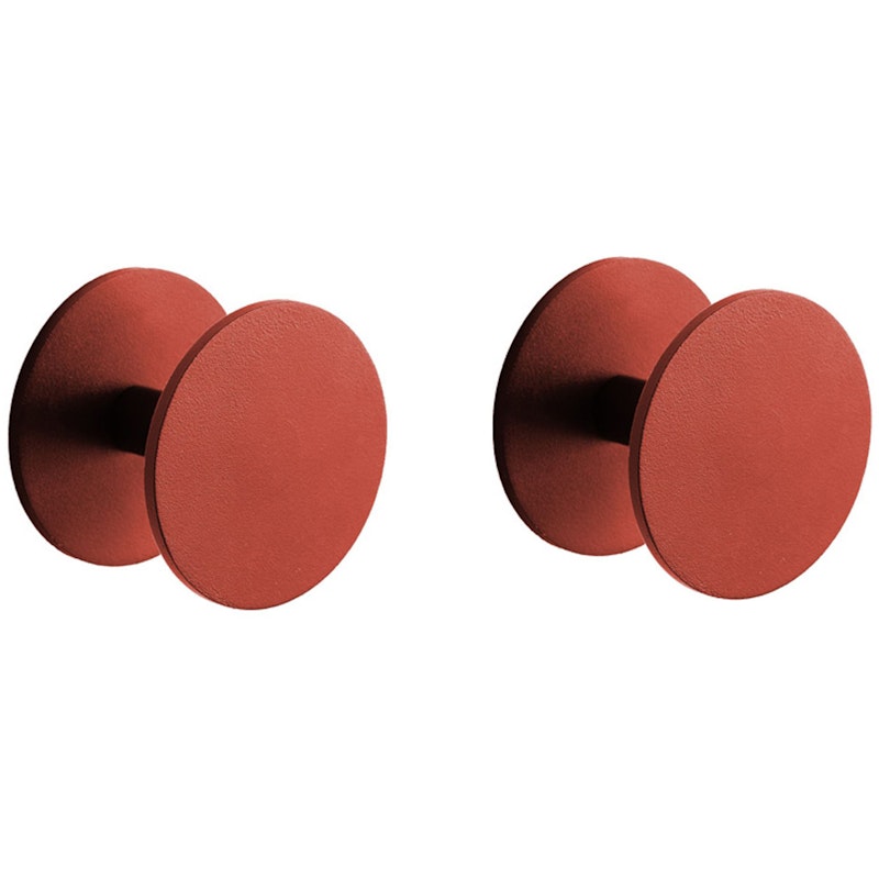 Pipeline Haken 2-er Set, Rot