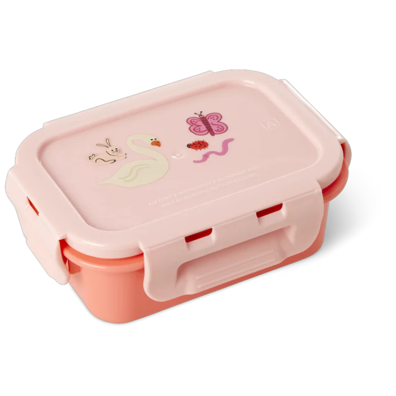 Brotdose Mit Luftdichtem Deckel, Pink Wildlife