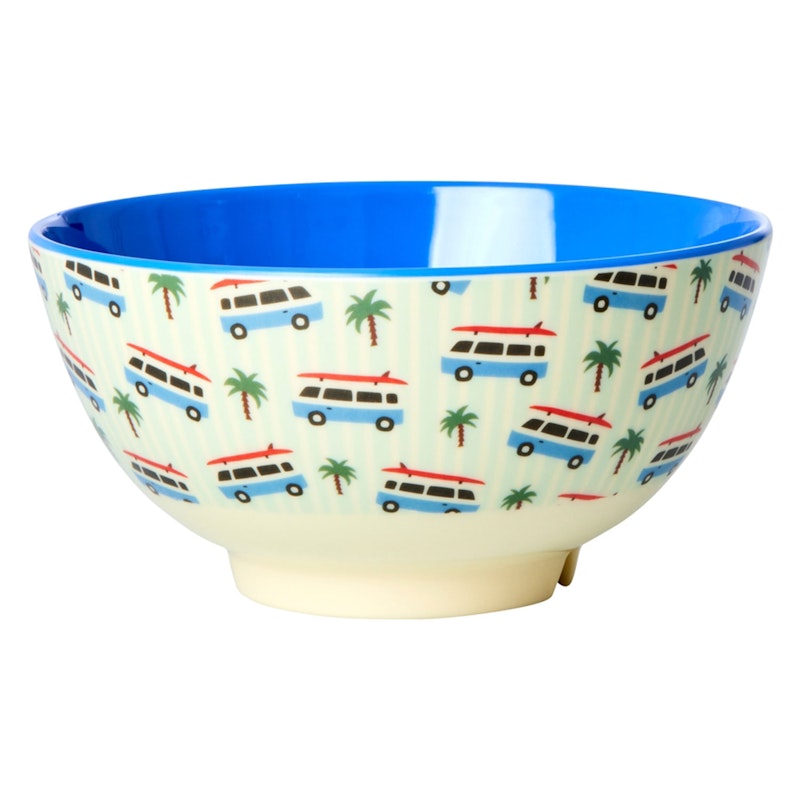 Melamine Bowl 70 cl, Blue Car