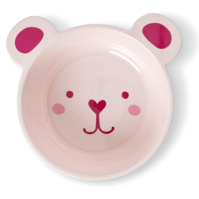 Bear Schüssel Melamin 50 cl, Rosa